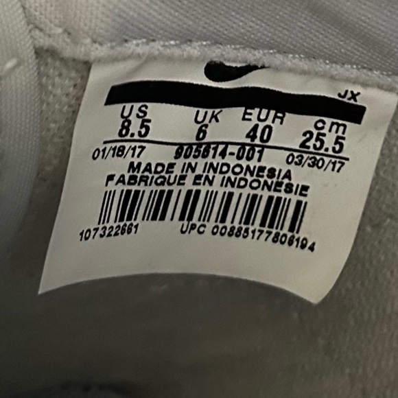 Nike Classic Cortez Premium W Leather Uppers Snake Scale grey size 8.5 US 6 UK - Picture 11 of 12